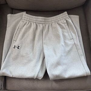 Under Armour Heather Gray Joggers Men L